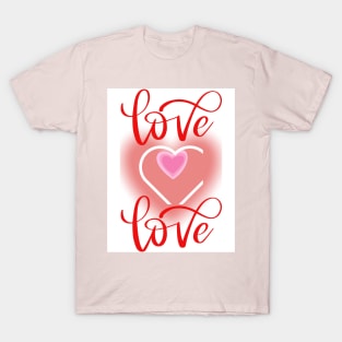 Intertwined Hearts T-Shirt